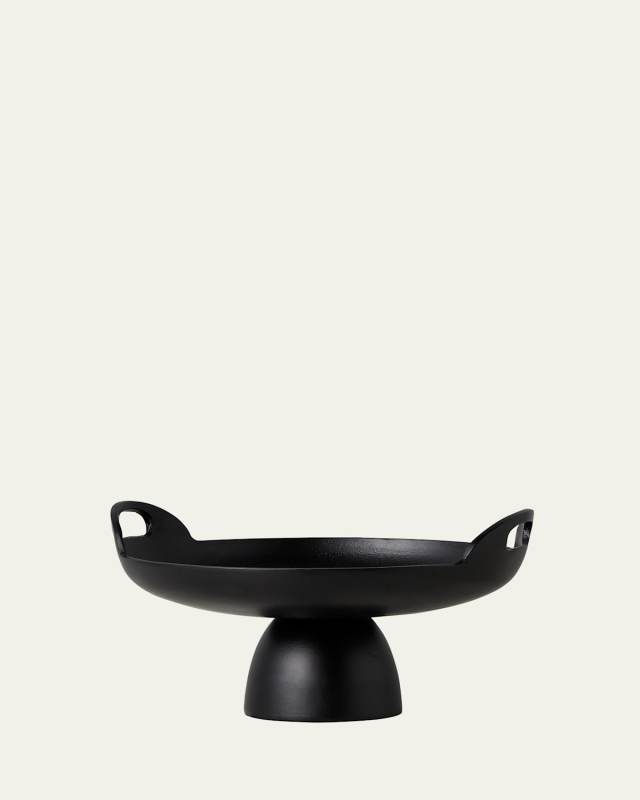 Metal Pedestal Bowl, Small